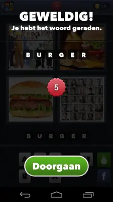4 Plaatjes 1 Woord android App screenshot 1
