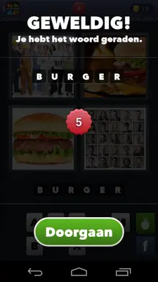 4 Plaatjes 1 Woord android App screenshot 5
